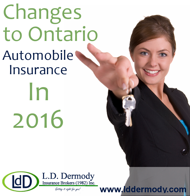 Changes to Ontario Automobile Insurance in 2016